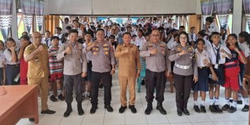 Humas Polres Bitung Polres Bitung Laksanakan Penyuluhan Stop Bullying di SMP Negeri 9 Bitung di Kelurahan Mawali