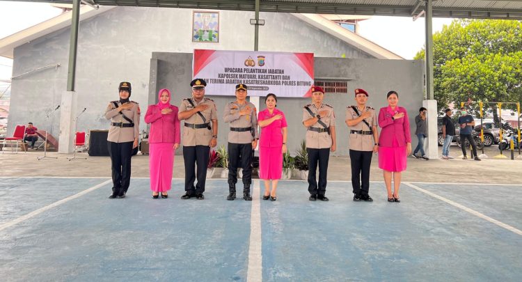 Humas Polres Bitung Kapolres Bitung AKBP Albert Zai, SIK., MH, Memimpin Upacara Serah Terima Jabatan dan Pelantikan di Lingkungan Polres Bitung