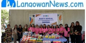 Dharma Wanita Persatuan FIPP Unima Gelar Bakti Sosial di SLB Paulus Tomohon
