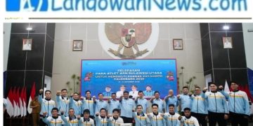 Gubernur Sulut Lepas Kontingen Pornas Korpri XVII ke Palembang