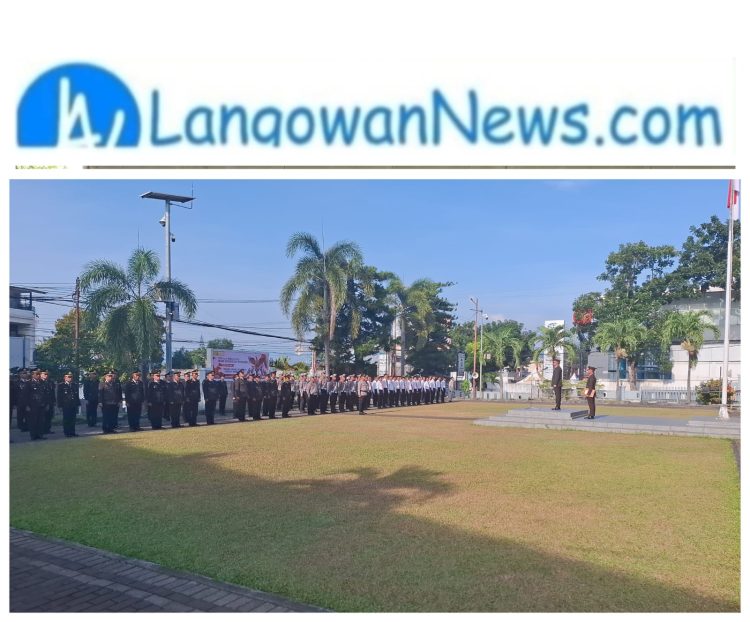 Humas Polres Bitung Polres Bitung Gelar Upacara Peringatan Hari Kesaktian Pancasila Tahun 2025