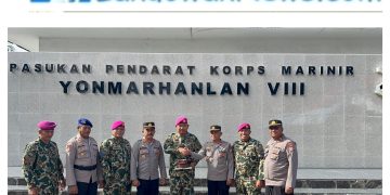 Polres Bitung Berikan Ucapan Selamat HUT TNI ke-80
