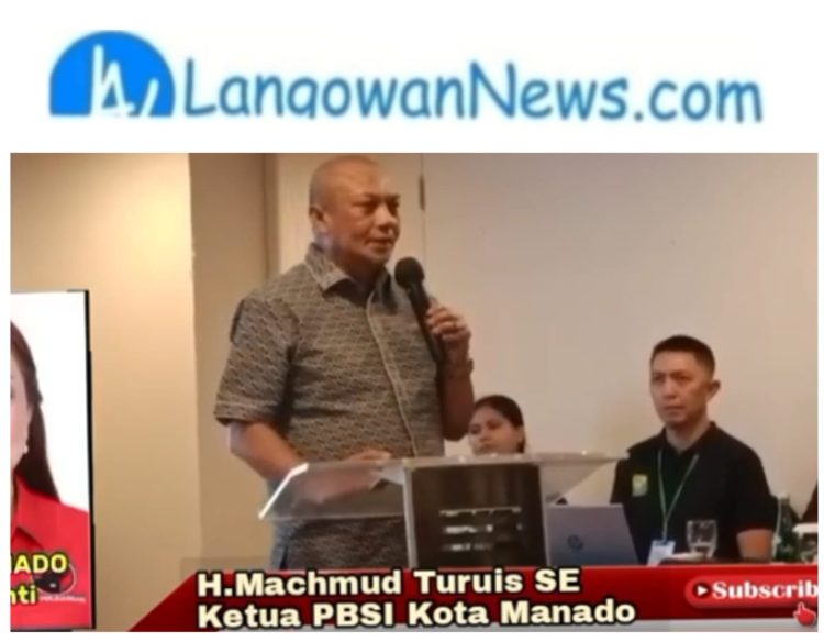 Machmud Turuis Terpilih Sebagai Ketua PBSI Kota Manado, Dorong Semangat Baru Bulutangkis Lokal