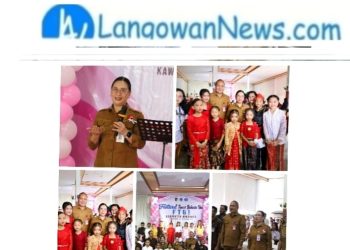 Wabup VaSung Resmikan Festival Tunas Bahasa Ibu Minahasa 2025 di Kawangkoan