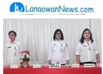 Sekda Lynda Watania Buka Kegiatan Fasilitasi Penegasan Batas Desa 2025