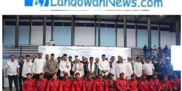 Polres Bitung Amankan Kegiatan Dzikir Akbar, Tausiyah, dan Doa untuk Kota Bitung dalam Rangka HSN dan POPP Se-Sulut