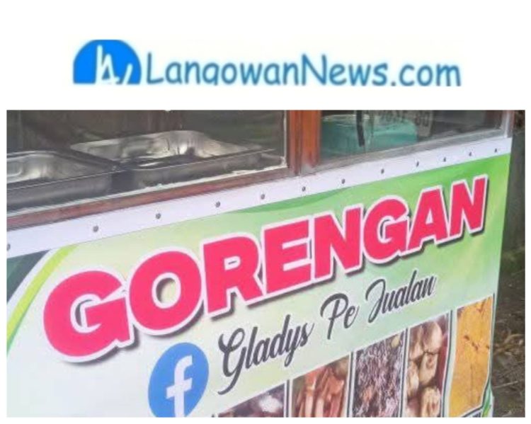 Gorengan Gladis Hadir di Kota Langowan, Sajikan Cita Rasa Lezat di Setiap Gigitan