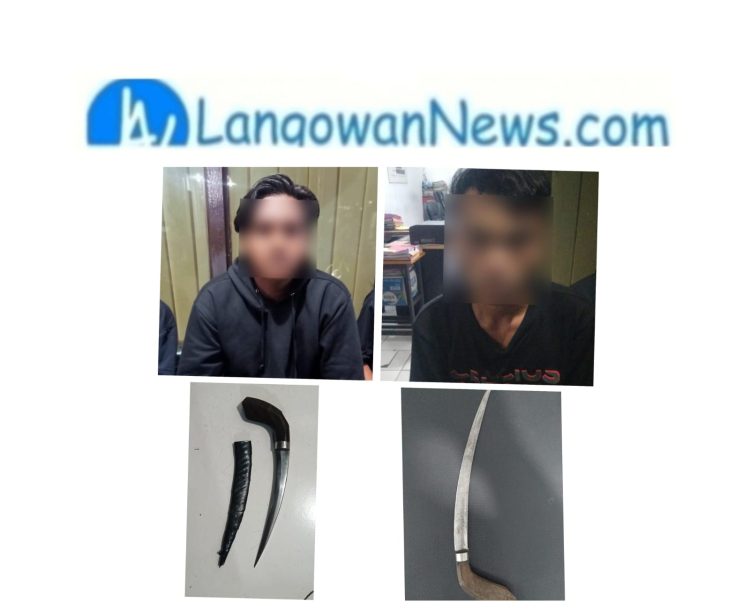 Humas Polres Bitung Tim Resmob Polres Bitung Ringkus Dua Pelaku Penikaman di Girian Indah