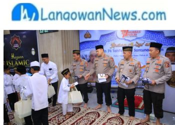 Wujud Peduli Sesama, Humas Polri Berikan Tali Asih Kepada 100 Anak Yatim pada Khatanan HUT Ke-74