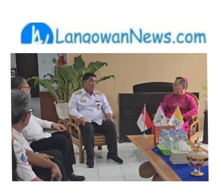 Gubernur Yulius Selvanus dan Uskup Manado Teguhkan Sinergi Gereja Pemerintah Lewat Ziarah Kasih