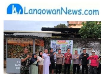 Kapolsek Sario Resmikan Pos Kamling, Wujud Nyata Komitmen Bersama Warga Jaga Kamtibmas