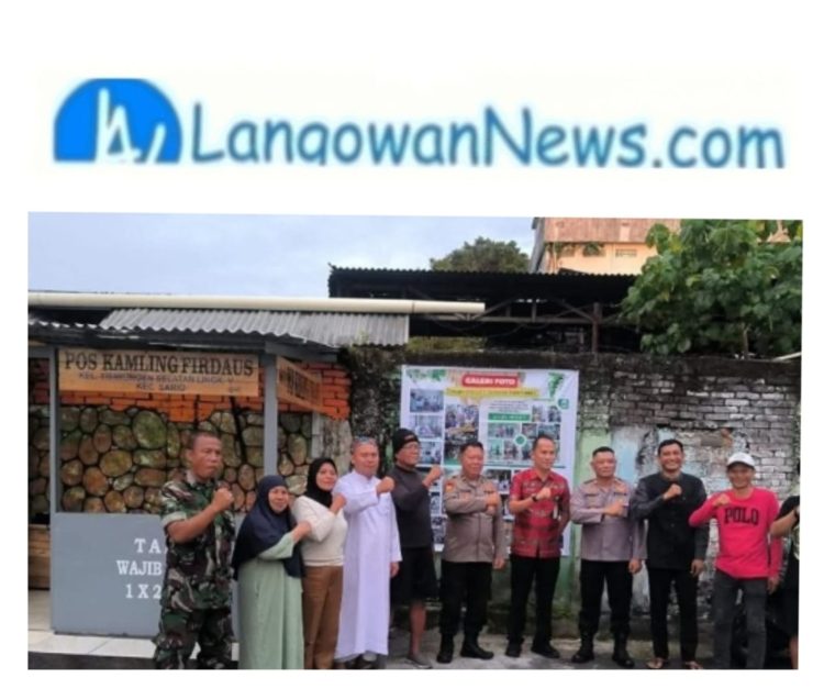 Kapolsek Sario Resmikan Pos Kamling, Wujud Nyata Komitmen Bersama Warga Jaga Kamtibmas