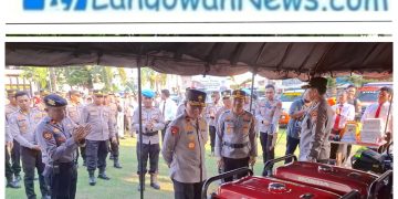 Humas Polres Bitung  Waka Polda Sulut Kunjungi Polres Bitung, Apresiasi Kesiapan Tanggap Darurat Bencana