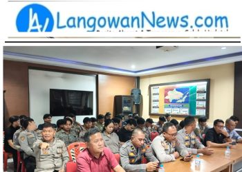 Lemdiklat Polri Gelar Pengkajian Hasil Didik T.A. 2022 di Polres Bitung