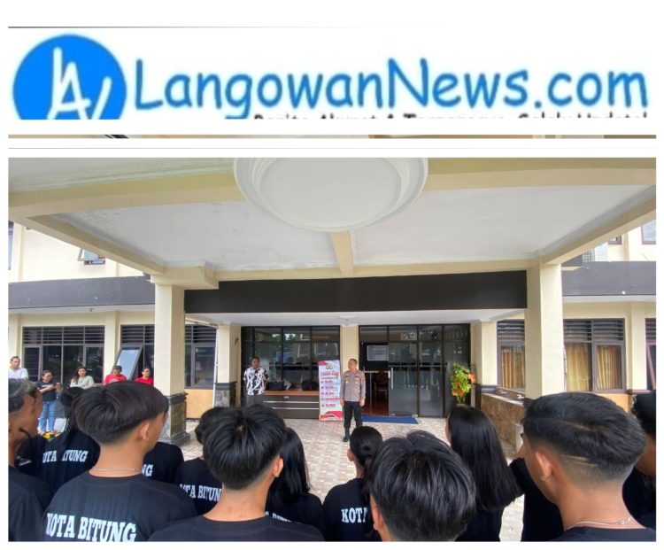 Kapolres Bitung Lepas Kontingen Voli Kota Bitung ke PORPROV Manado: Tekankan Sportivitas dan Semangat Juang