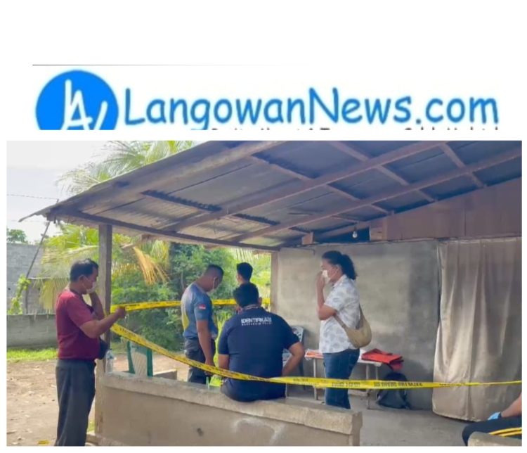 Penemuan Jenazah Pria di Tanjung Merah, Bitung: Polisi Lakukan Olah TKP, Keluarga Terima Kejadian