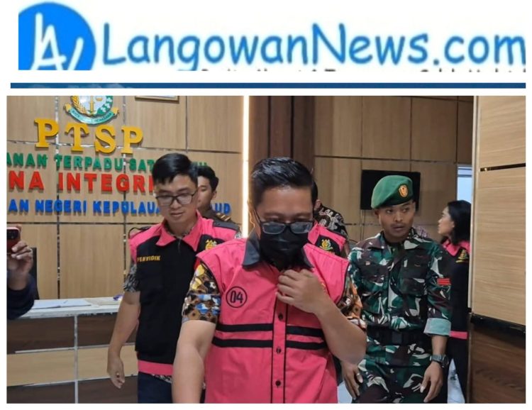 Kepala Dinas PUTR Talaud JM Ditetapkan Tersangka dan Ditahan atas Dugaan Korupsi Pengadaan Jasa Konsultasi TA 2024 