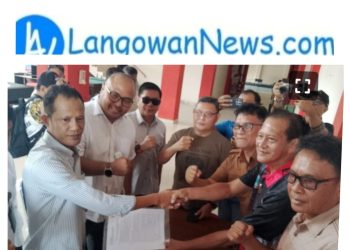 Calvin Castro Resmi Daftar Calon Ketua KONI Manado, Diantar Dua Staf Khusus Gubernur Sulut