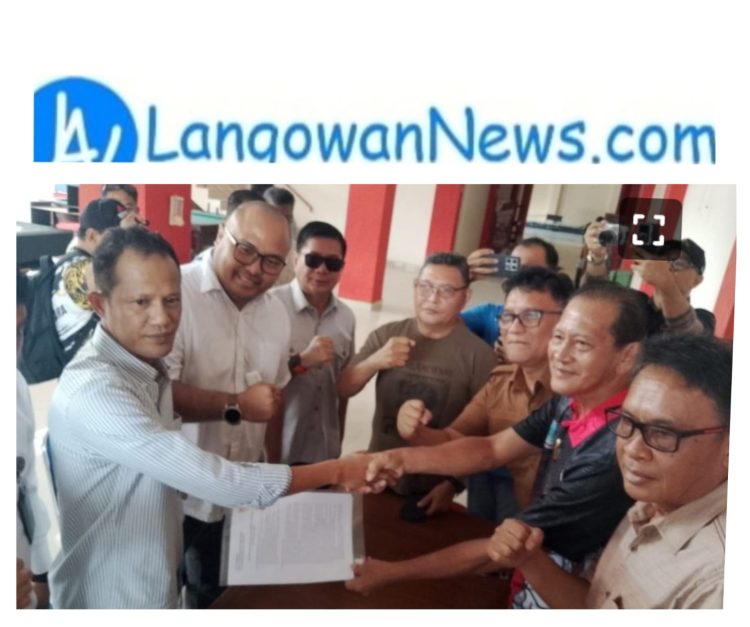Calvin Castro Resmi Daftar Calon Ketua KONI Manado, Diantar Dua Staf Khusus Gubernur Sulut