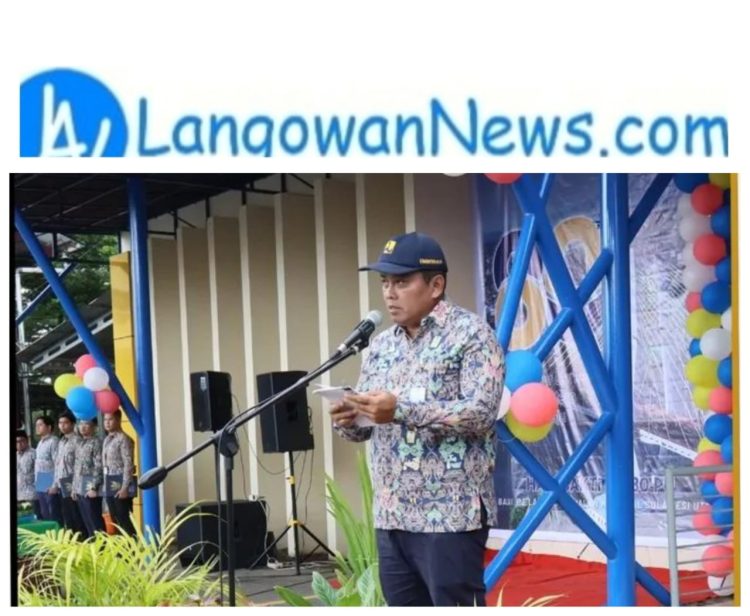 UPT Kementerian Pekerjaan Umum Sulut Gelar Upacara Peringatan Hari Bakti PU ke-80