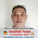 Iklan ucapan selamat natal dan tahun Baru 2026
