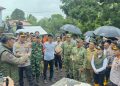 Kapolda Bersama Forkopimda Sulut Tinjau Lokasi Bencana Sitaro dan Temui Korban Terdampak di Pengungsian