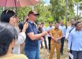 Sidang Lokasi Sengketa Lahan Desa Sea, PN Manado Tinjau Langsung Objek Perkara