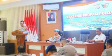 Perkuat Pengawasan Internal, Polda Sulut Gelar Rakernis Propam T.A. 2026