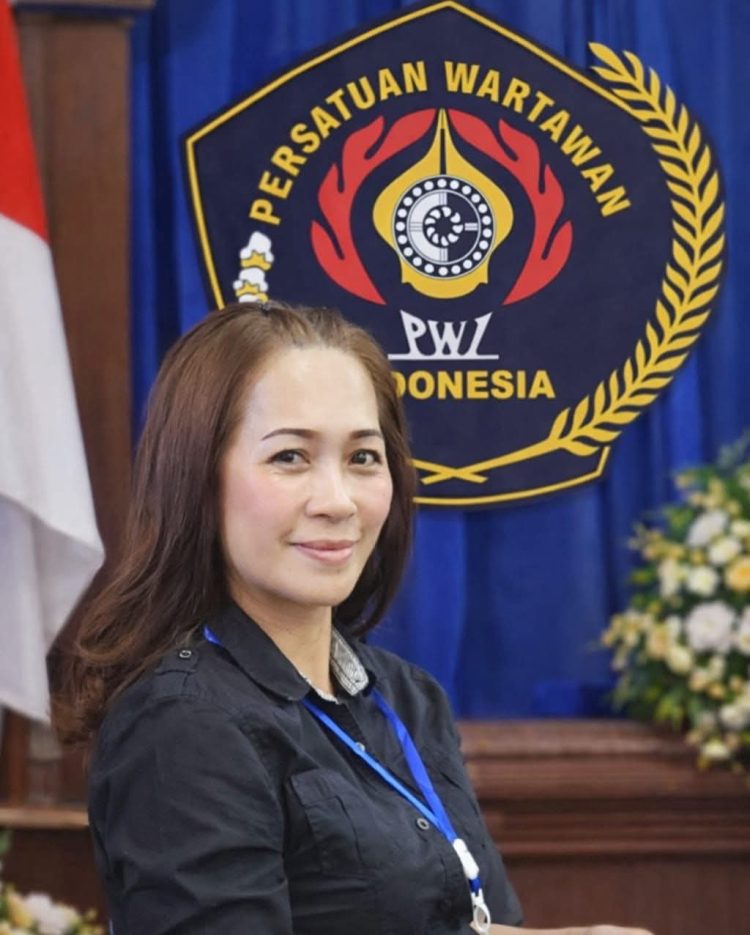 Sintya Bojoh Ukir Sejarah Baru di PWI Sulut