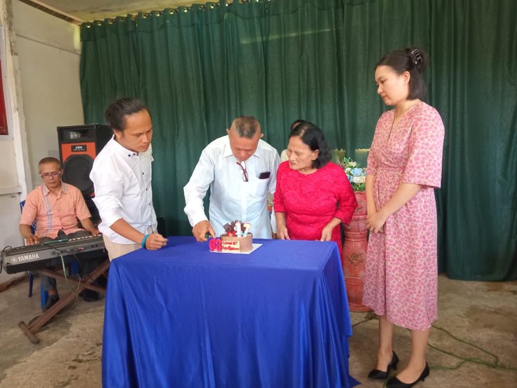 HUT Pelayanan GPSI Taas Dirangkaikan HUT ke-63 Gembala Abraham Pesak, Penuh Syukur dan Kebersamaan