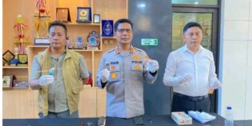 Polresta Manado Rilis Dua Kasus Sabu, Dua Tersangka Diamankan