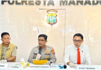 Polresta Manado Bongkar Kasus Penikaman Berujung Kematian di Wori