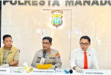 Polresta Manado Bongkar Kasus Penikaman Berujung Kematian di Wori