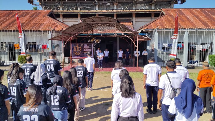 Semarak Hari Bhakti Pemasyarakatan ke-62, Lapas Tondano Gelar Pekan Olahraga
