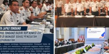 Kalapas Tondano Hadiri RDP Komisi XIII DPR RI di Manado, Bahas Penguatan Pemasyarakatan