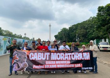 Tuntut Pemekaran PBMR, Massa Gelar Aksi Damai di Depan Istana Merdeka