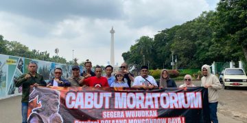 Tuntut Pemekaran PBMR, Massa Gelar Aksi Damai di Depan Istana Merdeka