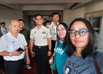 Wartawan dan Kalapas Tondano: Saling Kenal di Halaman Rudis, Harap Sinergi Berkelanjutan