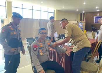 polres Bolaang mongondow Terima Pemeriksaan Kesehatan Berkala T.A 2026 Oleh Biddokkes Polda Sulut