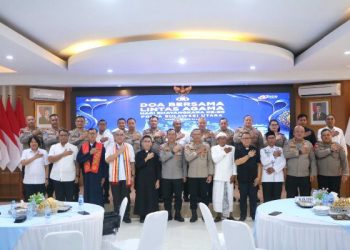 Polda Sulut Gelar Doa Bersama Lintas Agama Sambut Hari Bhayangkara ke-80