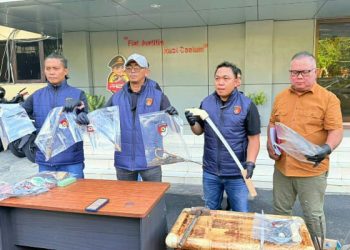 Polda Sulut Putus Jalur Pasokan Sajam Ilegal, Jatanras Amankan Satu Pelaku Asal Minut