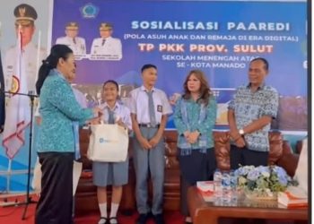 Ketua TP-PKK Sulut dan SMAN 1 Manado Perkuat Sinergi Edukasi Pola Asuh Digital