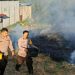 Lahan Alang-Alang di Tuminting Terbakar, Polda Sulut Apresiasi Respons Cepat Warga dan Petugas