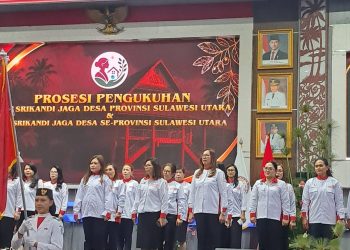 DPD Srikandi Jaga Desa Sulut Resmi Dikukuhkan, Jadi yang Pertama di Indonesia