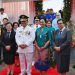 Pembimas Katolik Sulut Hadiri Upacara Penurunan Bendera HUT ke-81 RI di Kantor Gubernur