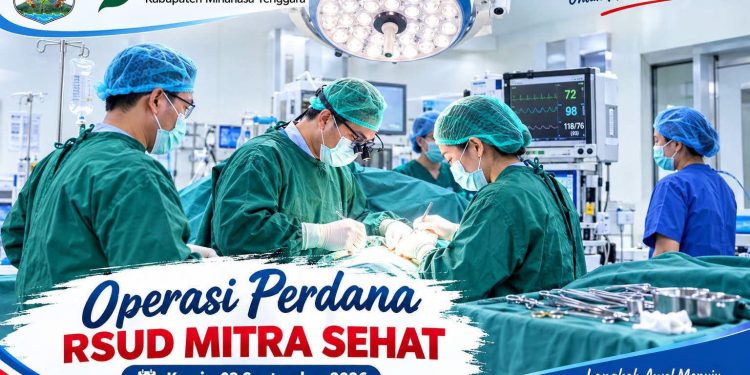 RSUD Mitrasehat Cetak Sejarah, Perdana Operasi Digelar di Instalasi Bedah Sentral