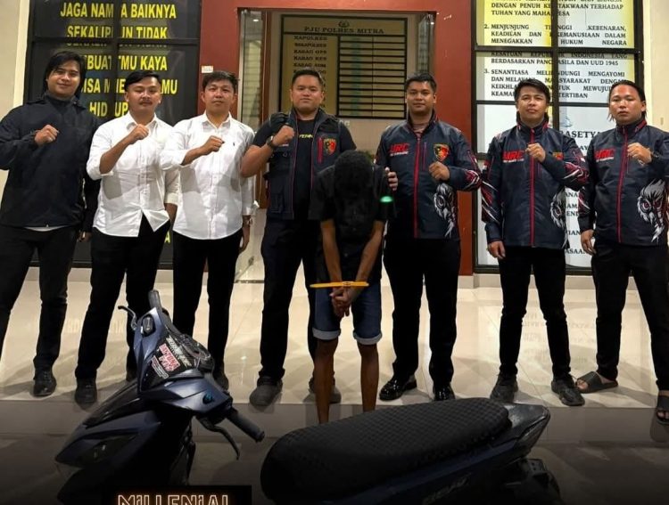 Belum 24 Jam Menjabat, Kasat Reskrim Baru Polres Mitra Langsung Ungkap Curanmor di Pangu